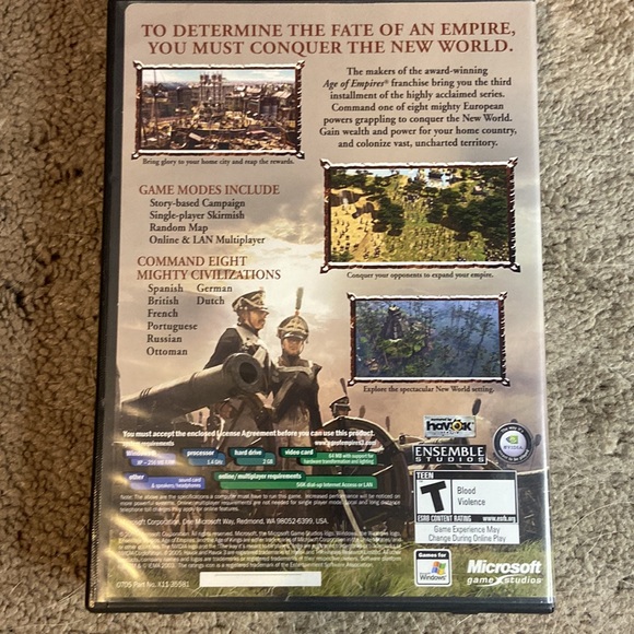 Age of Empires III PC Game Windows with Case and Manual - Picture 3 of 11